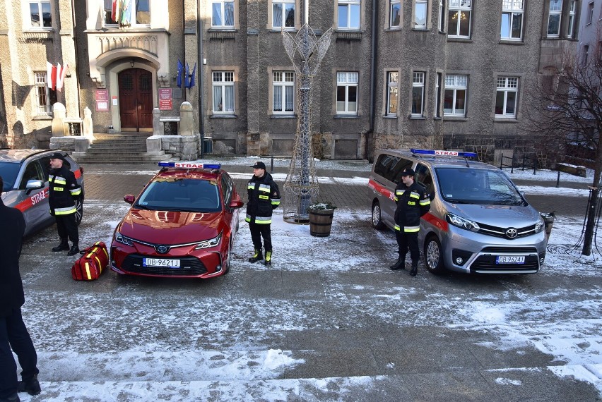 Straż pożarna dostała od miasta cztery samochody