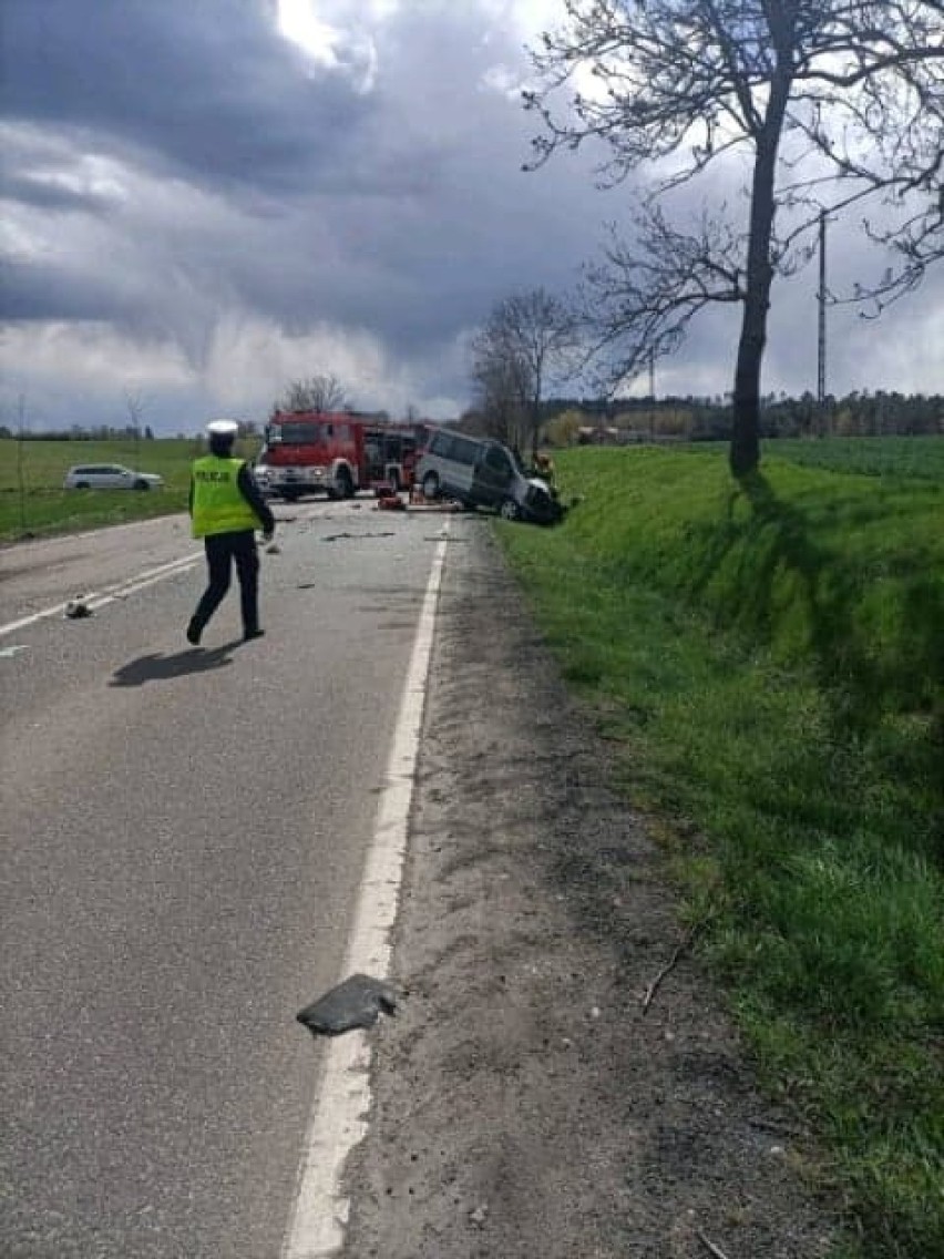 Sztum-Malbork. Groźny wypadek na DK 55 w Koniecwałdzie. Ucierpieli mieszkańcy trzech powiatów