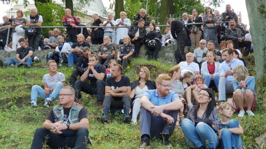 Motocykliści uczestniczyli w pielgrzymce na Górę św. Anny.