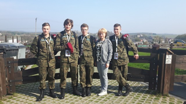 Uczniowie ZSDiOŚ w Radomsku na turnieju klas mundurowych