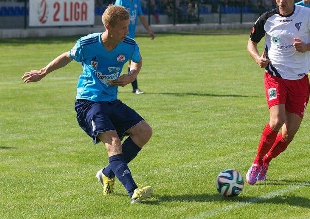 Jednego gola ze Stalą Mielec strzelił Piotr Wojtasiak.