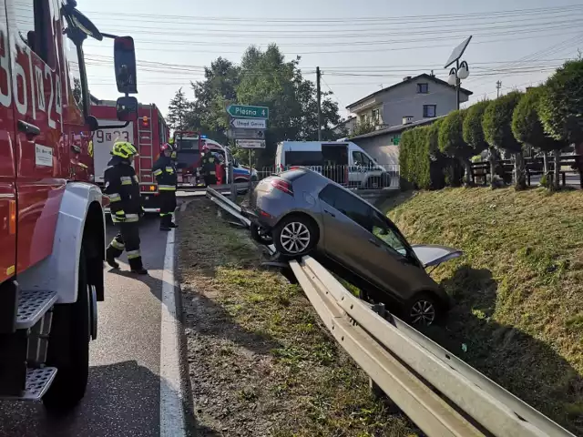 Do wypadku doszło w środę popołudniu w centrum Rzuchowej