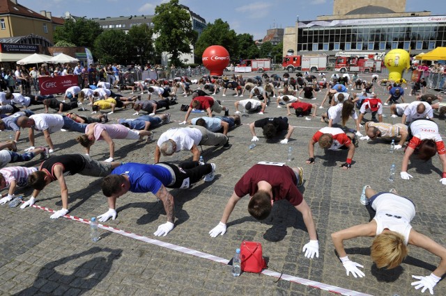 W Gdańsku zostanie podjęta kolejna próba bicia rekordu Guinnessa w robieniu pompek