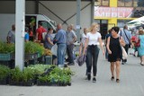 Targowisko Miejskie w Ostrowcu w sobotę, 26 czerwca. Pogoda sprzyja zakupom (ZDJĘCIA)