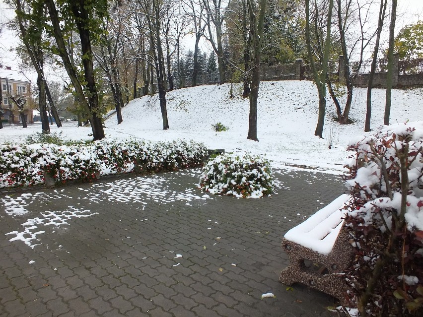 Kraśnik: Spadł pierwszy śnieg. Czekamy na Wasze zdjęcia!
