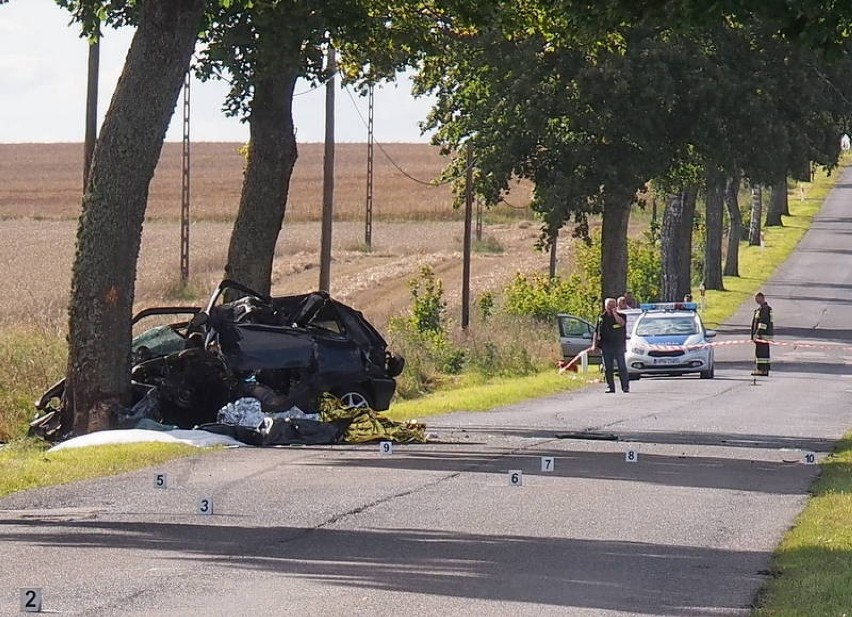 Tragiczny wypadek koło Czarnej Dąbrówki. W sierpniu na...