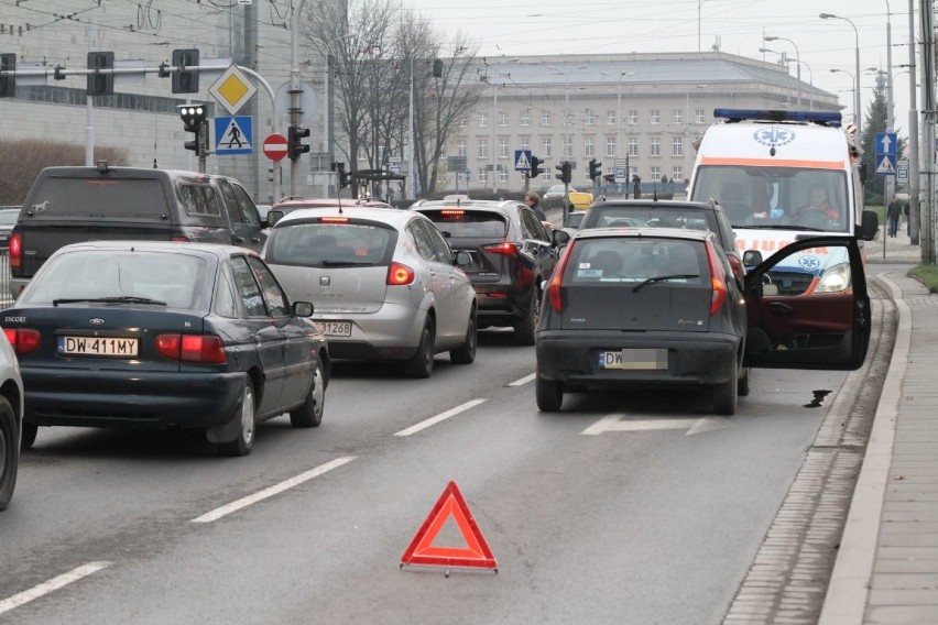 Wypadek na Wyszyńskiego, Wrocław 8.12.2015