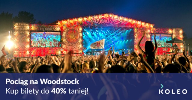 Bilety na przystanek Woodstock kupisz na KOLEO