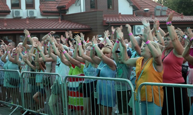 Koncert zespołu Weekend w hotelu "Rudnik" w Grudziądzu.