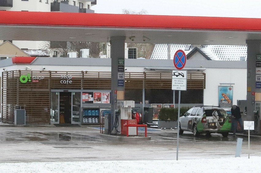 Stacja paliw Orlen przy ulicy Struga w Radomiu.