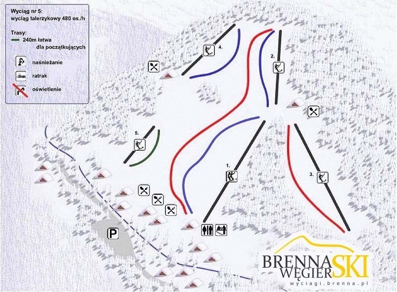 Brenna: Wyciągi narciarskie i warunki śniegowe