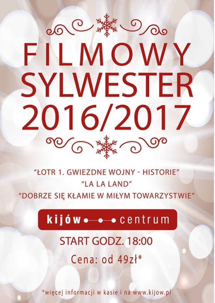 31.12.2016 (sobota) godz. 18:00
Kraków, Al. Krasińskiego...