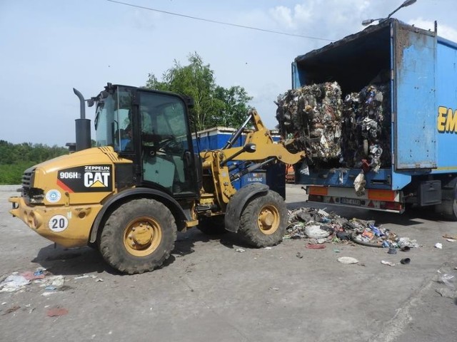 Wysypisko śmieci w Choczni