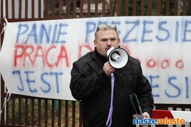 Jan Matyszczak z Solidarności