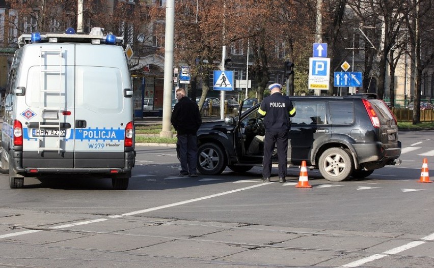 Wypadek na placu Kościuszki w Szczecinie