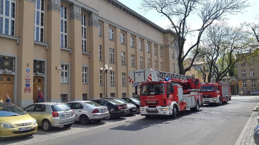 Alarm bombowy w Sądzie Okręgowym w Łodzi