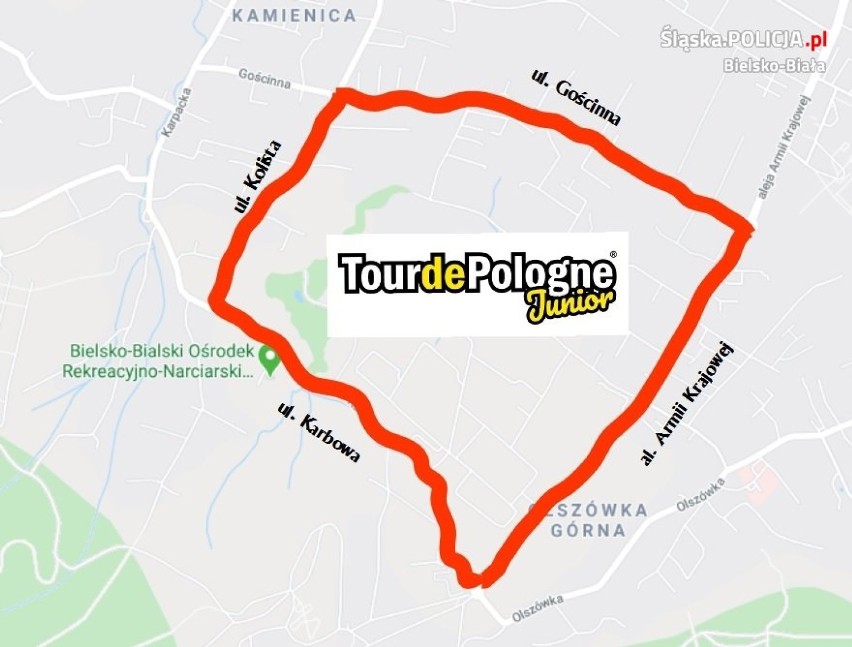 Tour de Pologne 2020  w Bielsku-Białej i powiecie bielskim. Będą utrudnienia