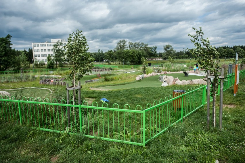 Pole do mini golfa powstało w ramach Koszalińskiego Budżetu...