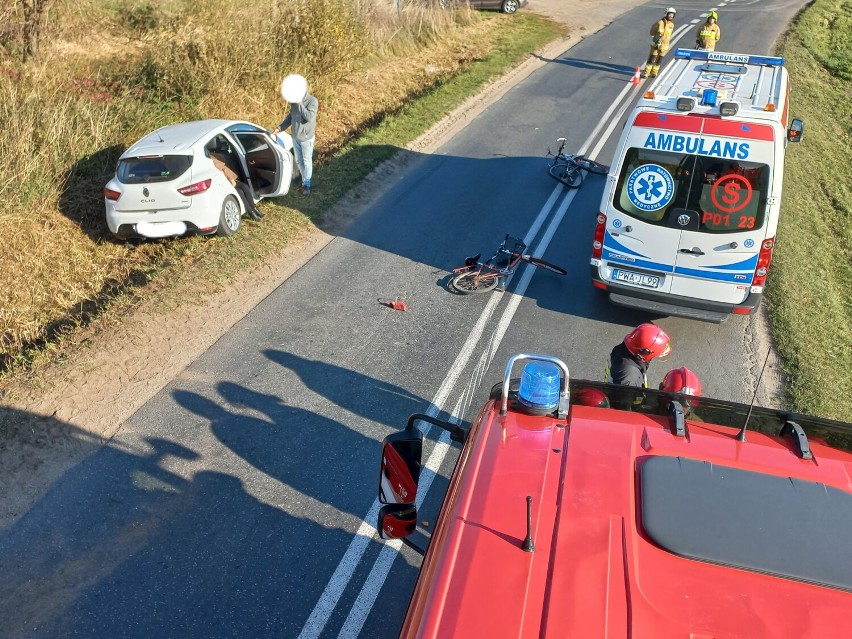 Gmina Mieścisko. Wypadek z udziałem rowerzysty. Znane są ustalenia policji 