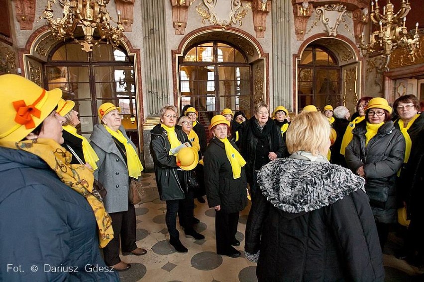 Krystyny uczestniczące w XVIII Ogólnoposkim Zjeździe Krystyn zwiedziły Zamek Ksiaż w Wałbrzychu