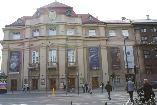 Obecny budynek Filharmonii w Krakowie przy ul. Straszewskiego/ Zwierzyniecka