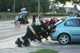 Wrocław: Groźny wypadek na Legnickiej (WIDEO Z KAMERY)