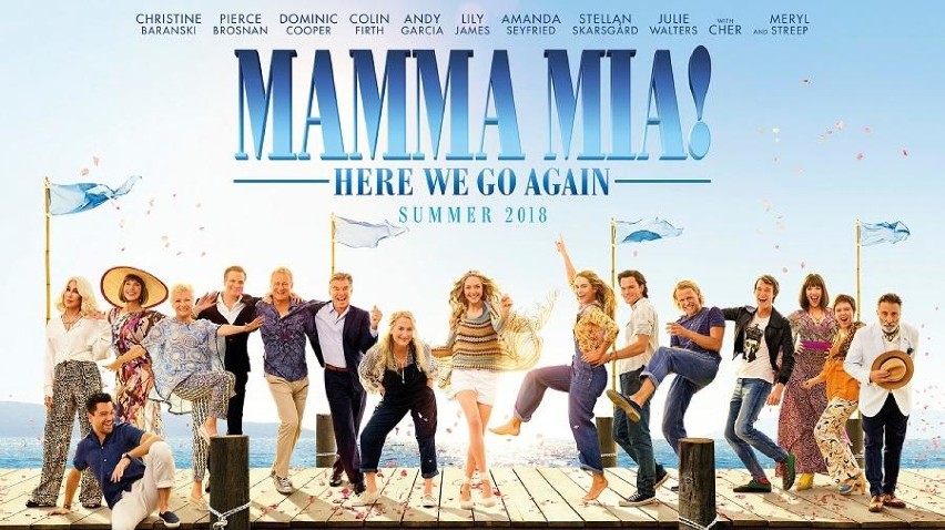 "Mamma Mia: Here We Go Again!" w wieluńskim kinie. Repertuar Syreny 17-23 sierpnia [ZWIASTUNY]