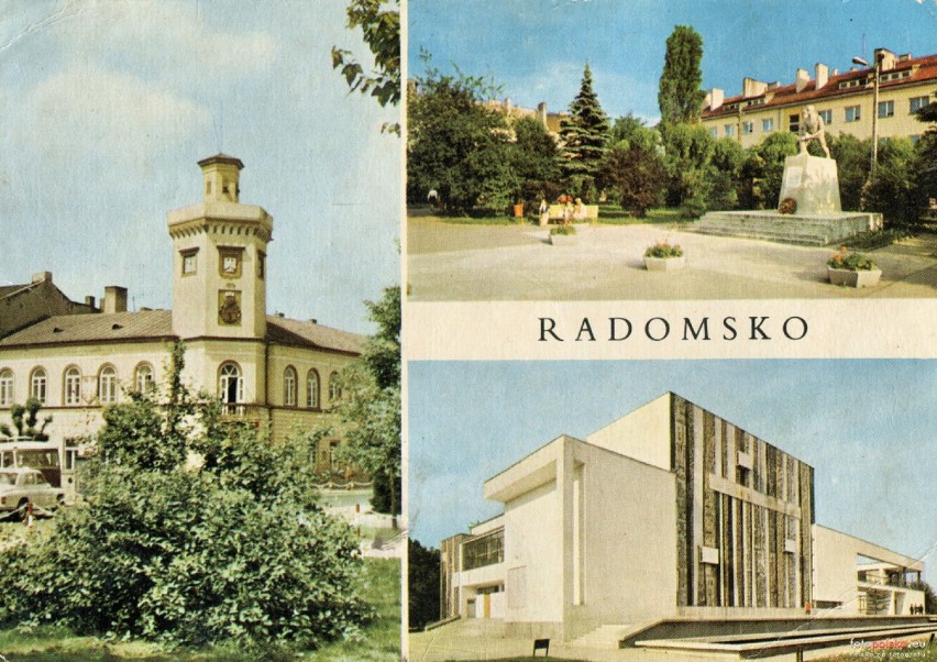 Pocztówki z Radomska. Zobacz kartki sprzed lat oraz te współczesne