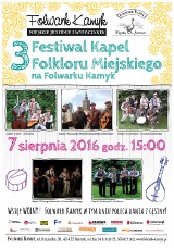 Festiwal Kapel Folkloru Miejskiego w Kamyku [PROGRAM]