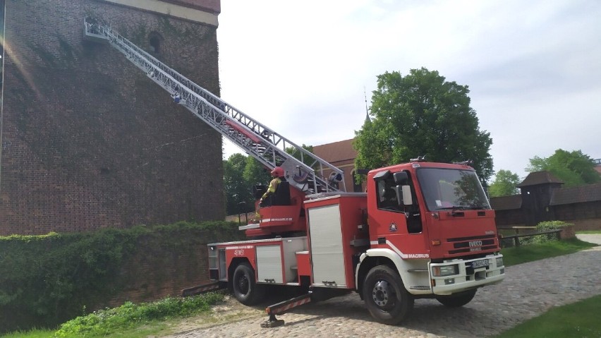 Malbork. Autodrabina bezpiecznie sięga do gdaniska. Czy to oznacza, że zostanie w naszym powiecie?