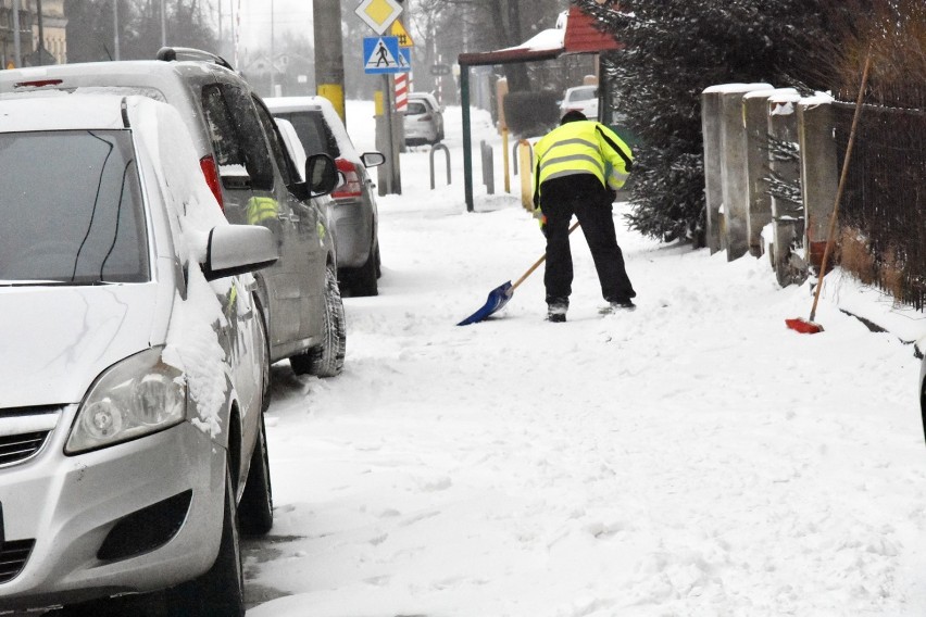 Kolejny raz spore opady śniegu tej zimy w Legnicy, zobaczcie zdjęcia
