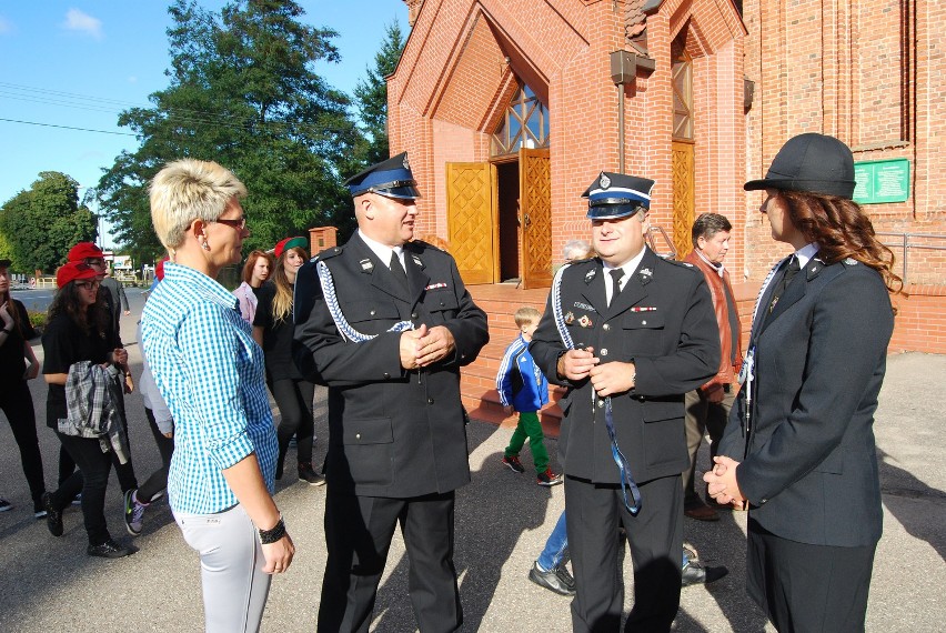 Strażacy w Sławoszynie