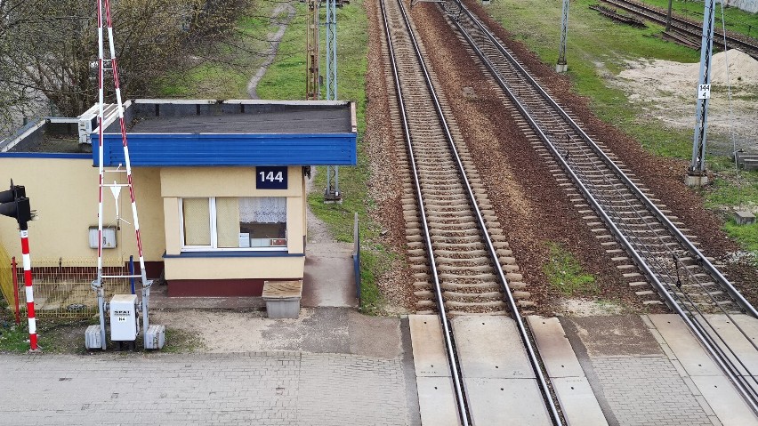 Przejazd kolejowy na ul. Słowackiego w Piotrkowie