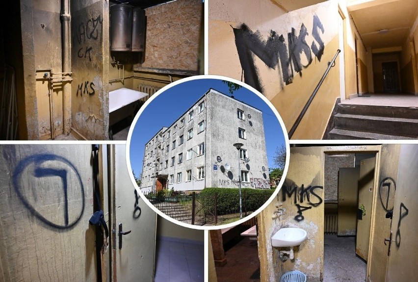 Blok z socjalnymi mieszkaniami przy ulicy Skrajnej jeszcze...