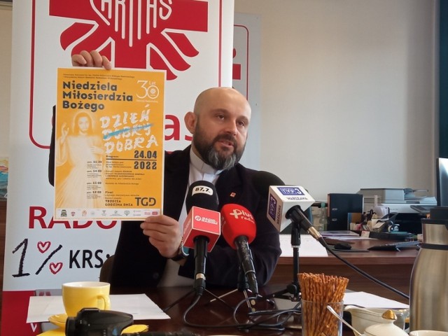 Damian Drabikowski, dyrektor Caritas Diecezji Radomskiej.