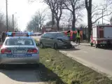 Śmiertelny wypadek w Ostrzeszowie. Nie żyje 23-letni mężczyzna