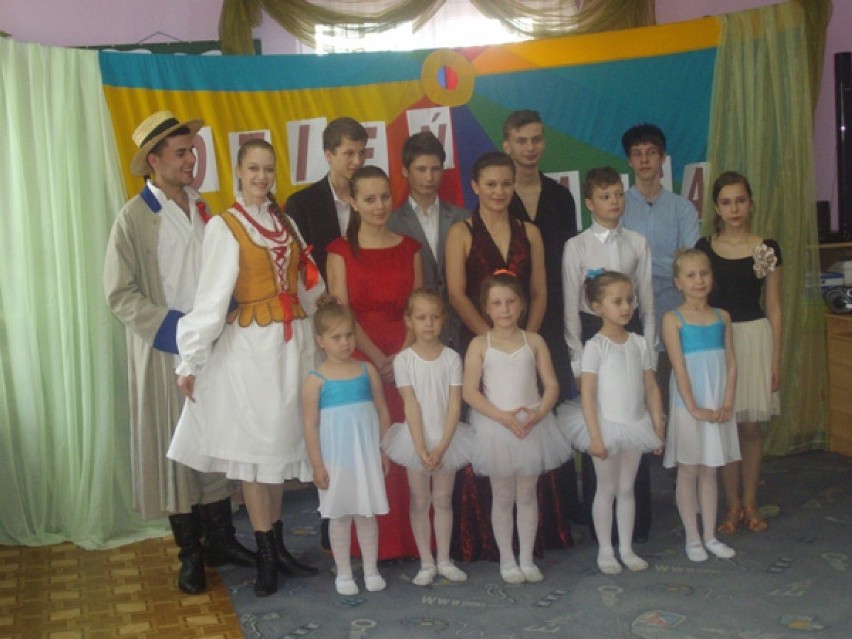 Pokaz taneczny w Przedszkolu Publicznym nr 3 w Kolbuszowej