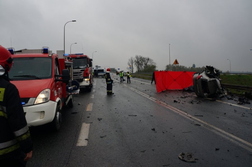 Bytom : Wypadek na obwodnicy. Jedna osoba nie żyje