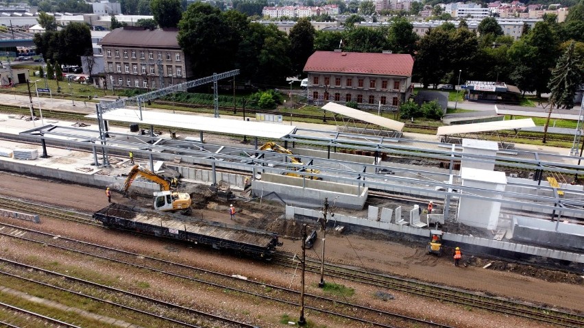 Trwa przebudowa stacji kolejowej Kraków Płaszów