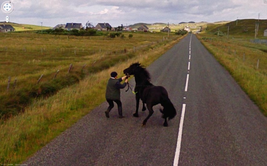 Perełki z Google Street View. Zdjęcia, które bardzo trudno wytłumaczyć [GALERIA]