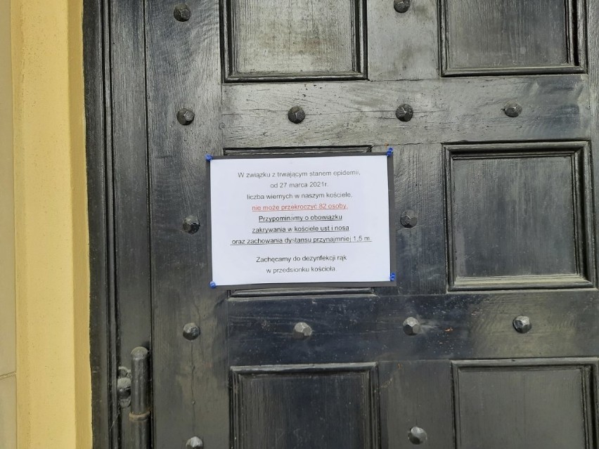Niedziela Palmowa w reżimie sanitarnym. Czy w opolskich kościołach przestrzegają ograniczeń sanitarnych?