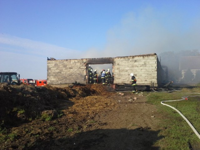 Pożar w miejscowości Krekole