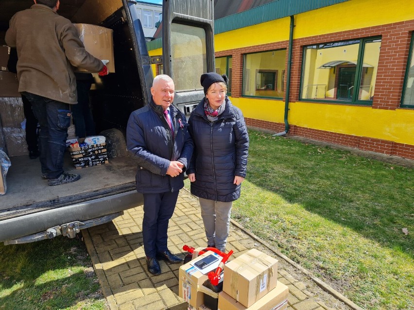 Kraśnik. To już 12 transport z pomocą humanitarną, który wyjechał na Ukrainę