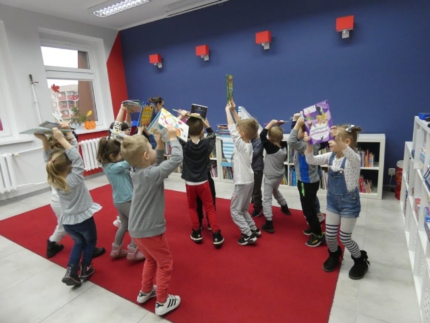 Tak przebiegały zajęcia w lewińskiej bibliotece