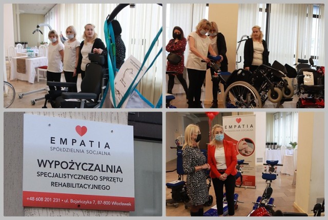 Wypożyczalnia sprzętu dla seniorów już działa - to kolejna gałąź usług Spółdzielni Socjalnej "Empatia" we Włocławku.