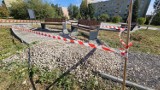 Niedokończona budowa skweru sensorycznego w Kielcach. Wykarczowali rośliny i nie posadzili nic w zamian 