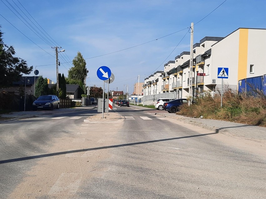 Remont ulicy Stara Droga w Radomsku na finiszu. Inwestycja ma być zakończona w tym miesiącu