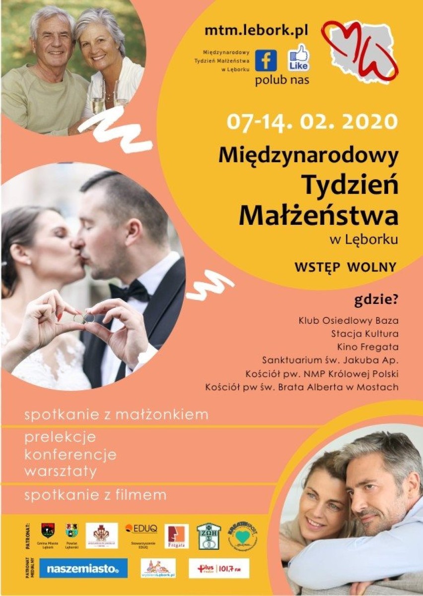 W Lęborku po raz pierwszy i na początek o seksie. Dziś rusza Międzynarodowy Tydzień Małżeństwa.