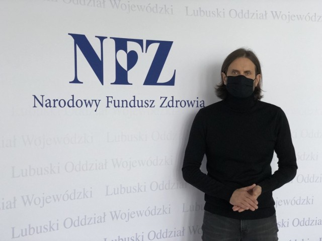 Dyrektor lubuskiego oddziału NFZ w Zielonej Górze Piotr Bromber