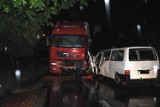 Wypadek busa w okolicy Bełchatowa: młoda kobieta zginęła na miejscu